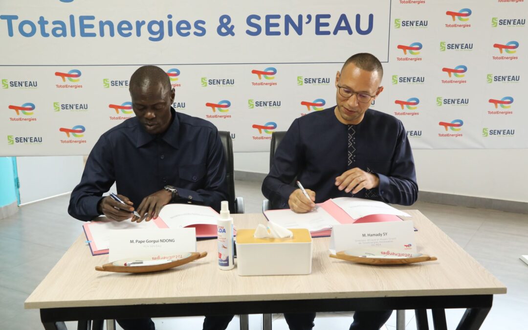 SEN’EAU et TotalEnergies s’associent pour le développement de deux centrales solaires photovoltaïques au Sénégal