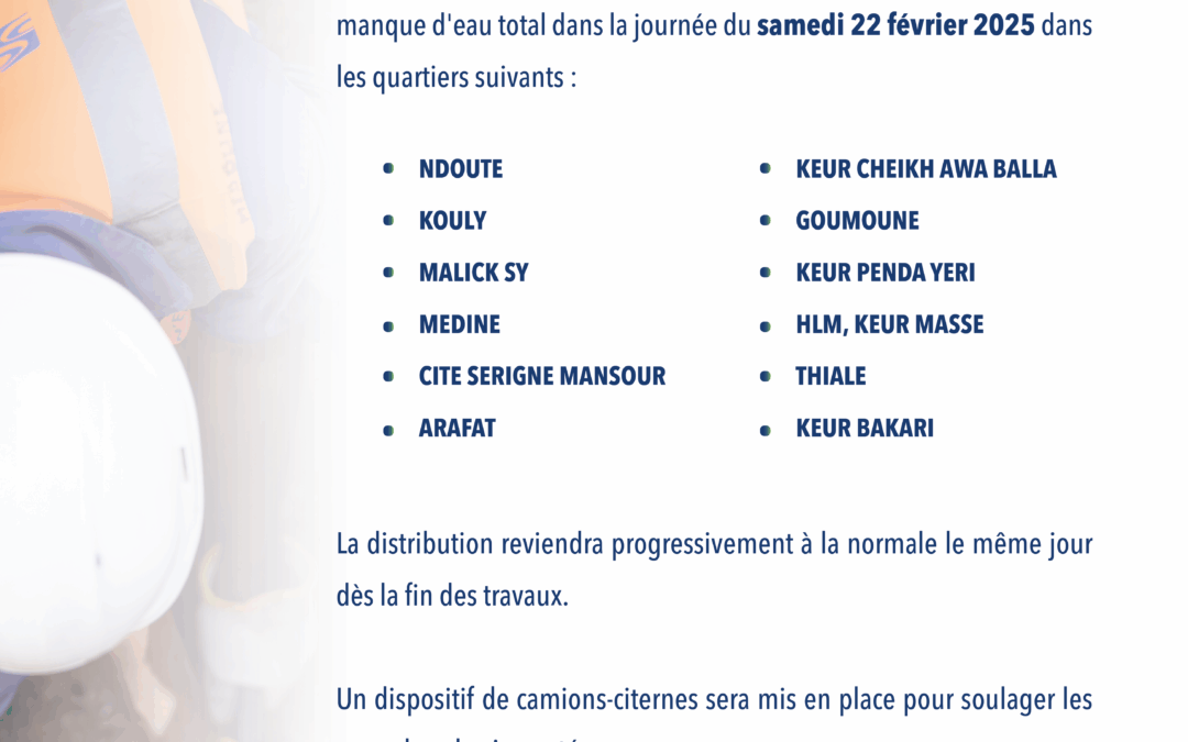 TRAVAUX TIVAOUANE 19/02/2025
