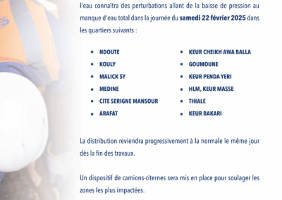 TRAVAUX TIVAOUANE 19/02/2025