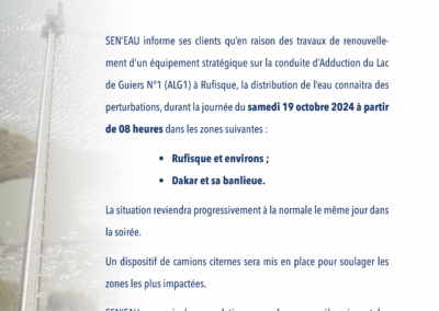 TRAVAUX DE RENOUVELLEMENT D’ÉQUIPEMENT SUR LA CONDUITE ALG 1 17/10/2024