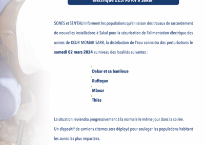 RACCORDEMENT DÉFINITIF DE LA NOUVELLE TRAVÉE ÉLECTRIQUE 225/90 À SAKAL